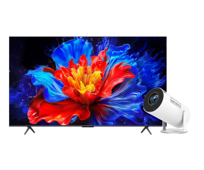 Telewizor 65" TCL 65P81K 65" QLED 144 Hz 4K Google TV+R1 360